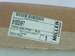  Miller 8183D/6FT Blue Cross Arm Strap 6' Length 2" Wide w/ Double D-Ring Image