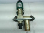  Hansen HS8A Solenoid Valve 1/2" 120VAC w/ 781 Strainer ST050 Image