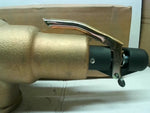  KUNKLE 6010JHM01 Steam Safety Relief Valve, 2" In 2½" Out. Set 18psi 2283 Lb/Hr Image