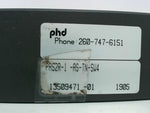  PHD PAS2R-1AS-TN-SW4 Pneumatic Swing Clamp 25mm Bore Right Hand Swing Image