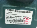  Dodge Tigear 17025LR56 0.88 HP 25:1 Right Angle Gear Reducer 609 in-lb Torque 1750 RPM Image