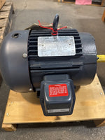  Leeson 5HP AC Motor 184T 1750RPM 208-230/460VAC 3PH TEFC C184T17FB1 Image