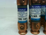   Littlefuse FLNR 10A  Time Delay Dual Element Fuses (Lot of 15) Image