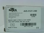  Nitra AVS-5121-24D Pneumatic Solenoid Valve 5-Port 2-Position 24VDC Image
