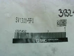  SMC SV1300-5FU 5-Port Solenoid Valve 24VDC Image