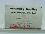  Magnaloy M500 10408 Flexible Drive Coupling Hub 1-1/8" Bore 4.8" DIA Image