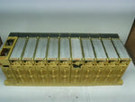  Fanuc A03B-0807-C001 10-Slot Base With Modules AID16D AOD16DP AOD08D Image
