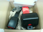  Hyster 1636120 Hi-Vis Seatbelt Kit Red/Black Retractable Safety Belt Image
