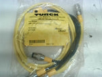  Turck U-31624 V4RK-2/RS 4.2T-0.2/0.2/0.2/CS12347 Cordset Splitter Cable 4 Wire Image