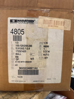  Marathon 1/3HP AC Motor 48Y 1725/1425 RPM 100-120/200-240VAC 1P DP 5KH32GNB811AX Image