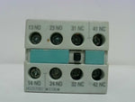  Siemens 3RH1921-1FA22 Auxiliary Contact Block 10A 690VAC Image