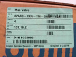  Mac Valve 82A-BC-CKA-TM-DAAP-1DA Pneumatic Solenoid Valve 150PSI 120VAC Image