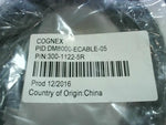  Cognex 300-1122-5R Dataman Barcode Reader Cat 5e Ethernet Cable 5M Length Image