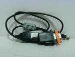 Keyence OP-84114 USB to RS232 Cable Assembly with CD Software Disc 2.5' Length Image