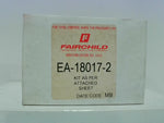  Fairchild EA-18017-2 Servicing Kit for Model 10 Pneumatic Precision Regulator Image