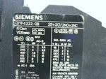  Siemens 3TF4222-0B Contactor Relay 24VDC 30A Image