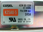  Cosel K25AU NEW Switching Regulator ACIN 85-125V Pin:39w 5V5A Image