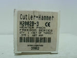  Cutler-Hammer H2002B-3 Heater Pack Trip Class 20 600VAC (3 pcs per box) Image