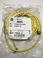  Allen Bradley 889R-F3ACA-5 AC Micro Cable Straight Female 5M Length (QTY) Image