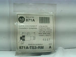 Allen-Bradley - 871A-TS3-RM Quick Disconnect Chmbr Trminl Straight Male, 3 Pin Micro Series A Image