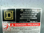  Square D H221NRB Heavy Duty Safety Switch 30A 240VAC 250VDC Fused Disconnect Image