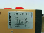  Parker Lucifer 341L9101 Pneumatic Directional Valve 5/2 Way G1/8 Image