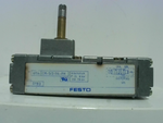  Festo 6154-CM-5/2-1/4-FH Solenoid Valve 5/2-Way 116PSI Max Image
