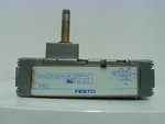  Festo 6154-CM-5/2-1/4-FH Solenoid Valve 5/2-Way 116PSI Max Image
