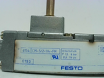  Festo 6154-CM-5/2-1/4-FH Solenoid Valve 5/2-Way 116PSI Max Image
