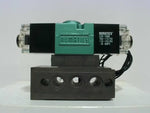  Numatics 11DSA4120 Pneumatic Valve 110-120VAC w/ 2 ea. 228-798B Coils Image