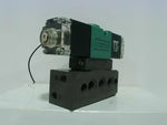  Numatics 11DSA4120 Pneumatic Valve 110-120VAC w/ 2 ea. 228-798B Coils Image