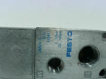  Festo JMVH-5-1/4-B-VI Solenoid Valve 29-145PSI w/ MSV-3 Coils 110417 Image