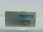  Festo AV-20-4-S6 Short Stroke Pneumatic Cylinder 20mm Bore 4mm Stroke Image