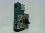  Mac Valves 811C-PM-111DA-143 Pneumatic Solenoid Valve 5/2-Way 110/120VAC 50/60Hz 150PSI Max Image