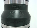  Fernco 1056-43 Flexible Rubber Reducer 4"x3" (Lot of 3 pcs) Image