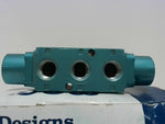  Mac Valves 180304-512-0304 4-Way Pneumatic Solenoid Valve 150PSI Image