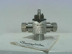  Swagelok SS-83-XKF4 High Pressure Ball Valve 6000PSI Image