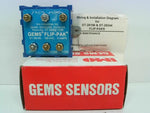  Gems Sensors ST-28196 Flip-Pak Relay SPST-N.O. 120VAC 5A Image