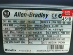  Allen Bradley MPL-A330P-HK22AA Series A Servo Motor 230VAC 5000rpm Image