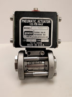  Gemini Valve A512, Gemini 4-Way Pilot Valve 4GP, SC07D-120VAC Solenoid and 1/2" Ball Valve Image