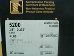  Garlock 5200 41097-2024 Compression Synthetic Packing 3/8"-0.375" Image