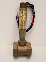  FLOTECT V6EPB-BS3B Brass Flow Switch 1" NPT SPDT 125/250VAC 5A Image