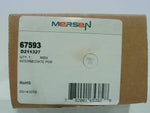  Mersen 67593 Power Distribution Block 600VAC #14 AWG 3-Pole Ferraz Shawmut Image