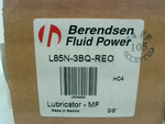  Berendsen Fluid Power L85N-3BQ-REO Pneumatic Oil Mist Lubricator 250psig 17Bar 175° Image