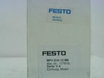  Festo MPV-E/A12-M8 Multiport Connection Module 10-30VDC Image