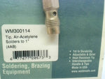  Weldmark WM300114 Tip Air-Acetylene Solders to 1" Soldering/Brazing Image