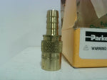  Parker PC206 Brass Non-Valved Coupler 200 PSI MAX (Box of 10 pcs) Image