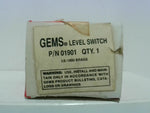  Gems Sensors 01901 Single Point Level Switch 1/4" NPT Male SPST Normally Open Image