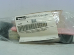  Parker 025MS-0080 Mini ISO Pneumatic Cylinder 25mm Bore 80mm Stroke Image