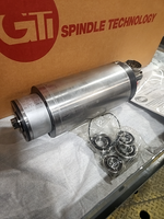  GMN TSSV 100c-60000/3.5 High Frequency Spindle 3.5kW 350V 9A 1000Hz 60000 1/min Image
